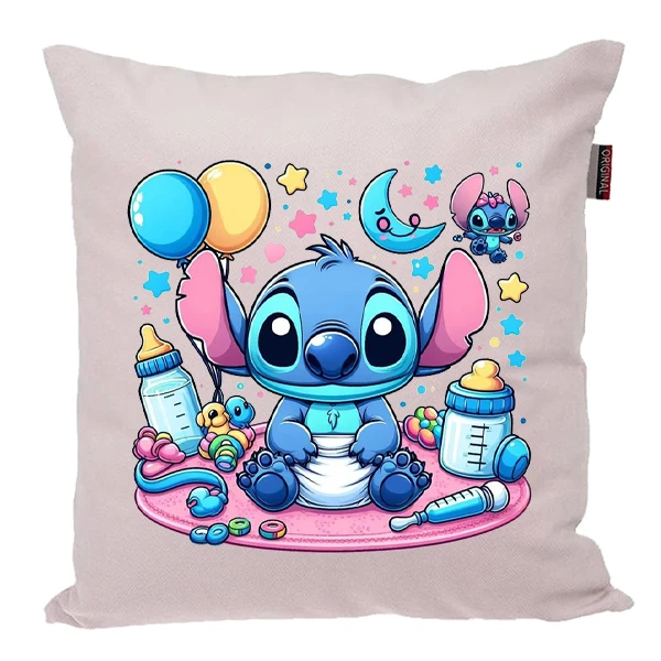 کوسن پاد آفرین مدل کارتون استیچ و لیلو Stitch کد PK401318