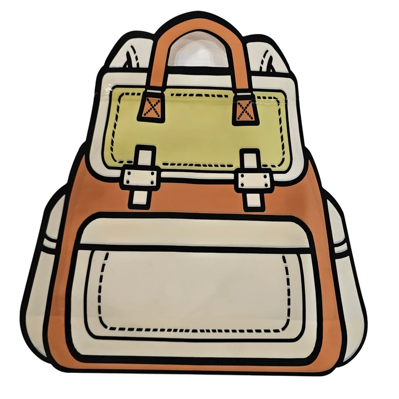 پاکت زیپ دار مدل کوله پشتی