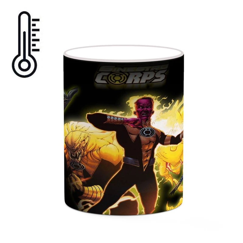 ماگ حرارتی کاکتی مدل Sinestro کد mgh39889