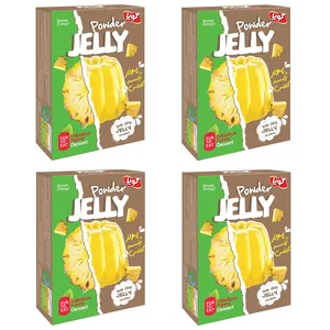 پودر ژله آناناس کوپا - 100 گرم بسته 4 عددی