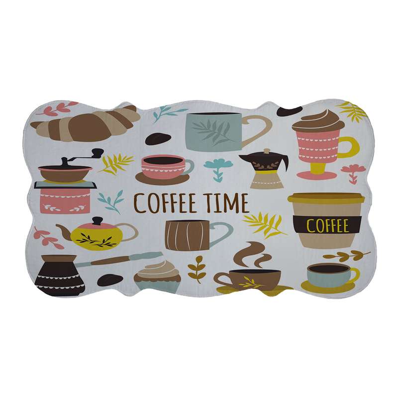 پادری طرح COFFEE TIME کد 8769 سایز 110×60 سانتی متر