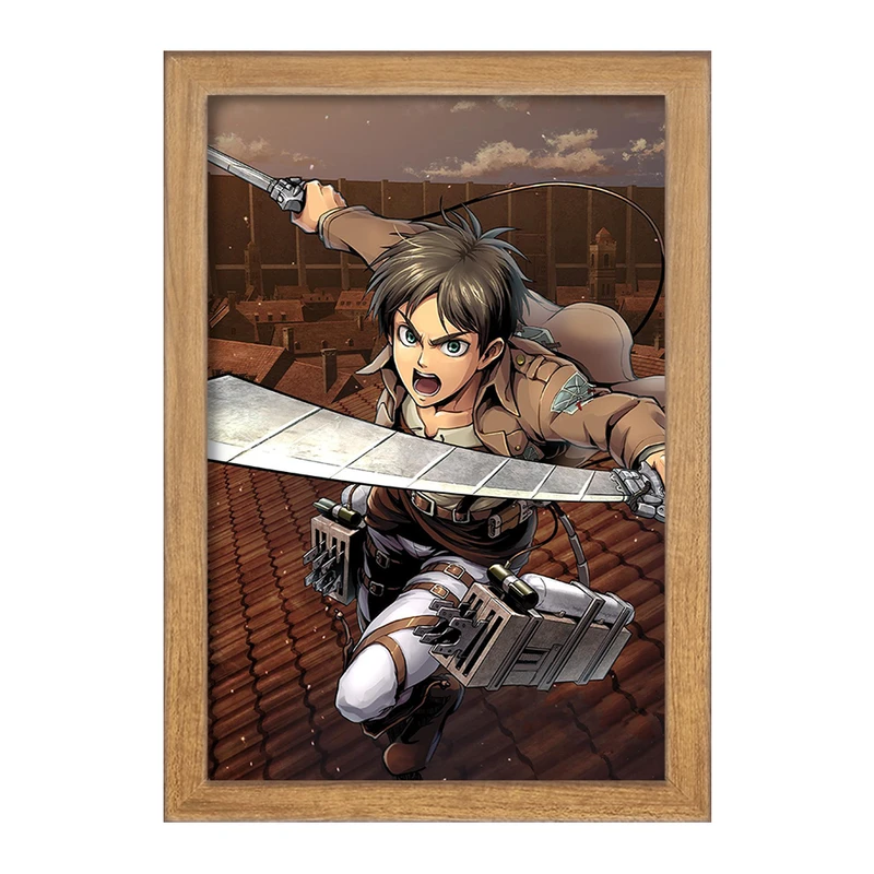 تابلو خندالو مدل ارن انیمه اتک آن تایتان Attack on Titan  کد 4844