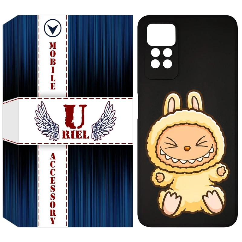 کاور یوریل مدل KSH کد 135 طرح عروسک لبوبو مناسب برای گوشی موبایل شیائومی Redmi Note 12 Pro 4G