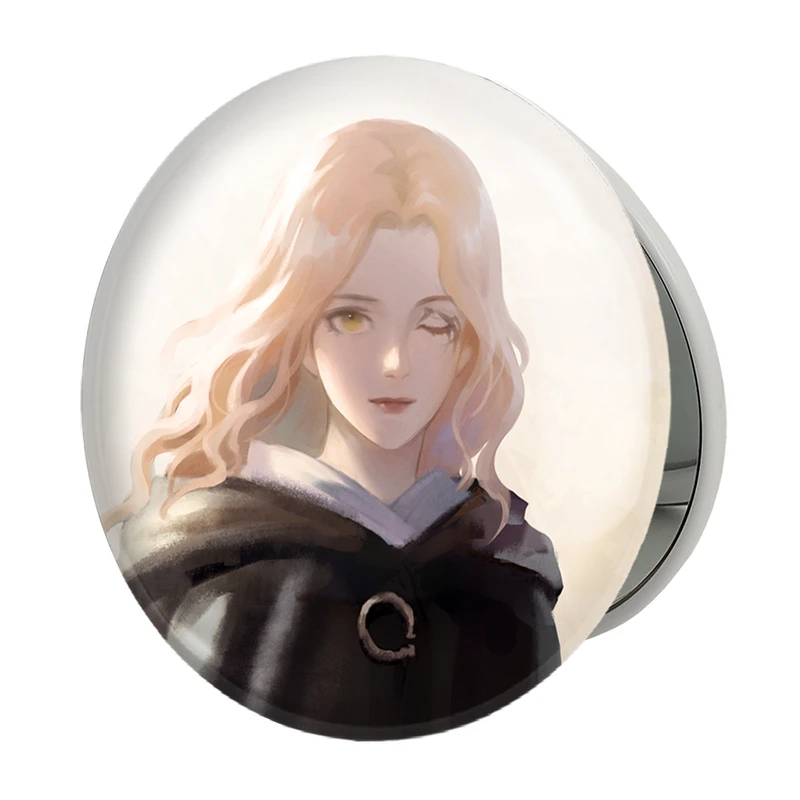 آینه جیبی خندالو طرح بازی الدن رینگ (Elden Ring) مدل تاشو کد 31251