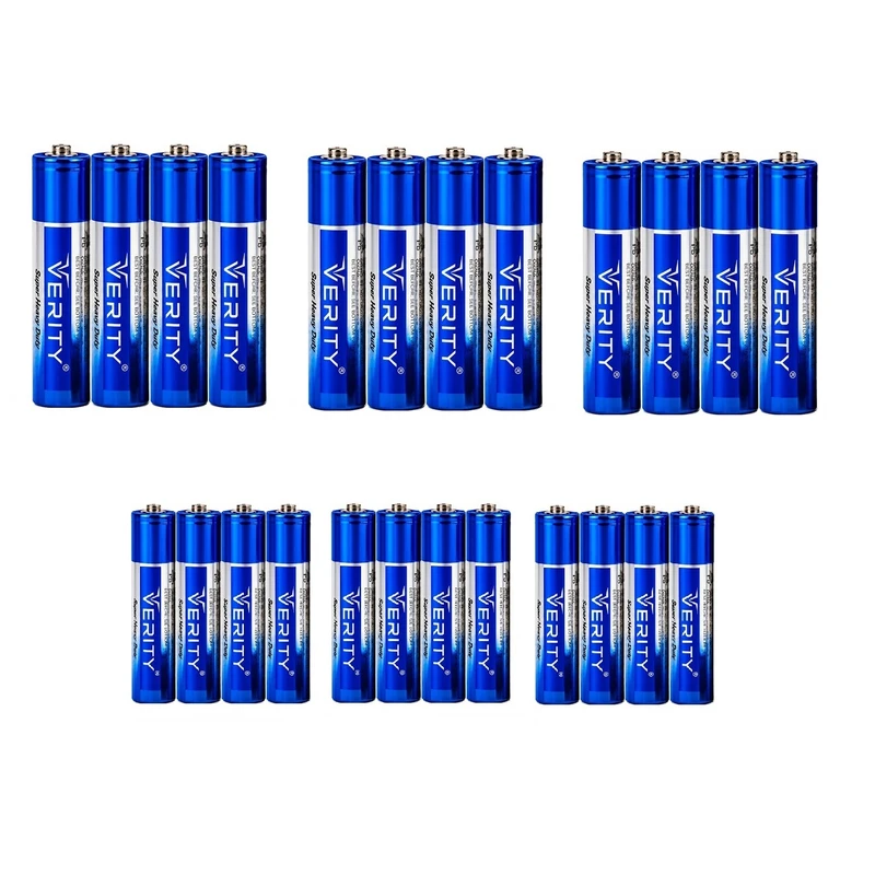  باتری قلم و نیم قلم وریتی مدل SUPER HEAVY DUTY SHIRINK بسته 24 عددی