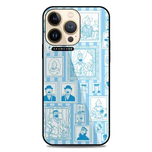 AKAM AMC-WA13PRO-TINTIN-24 Cover For Apple iPhone 13 Pro