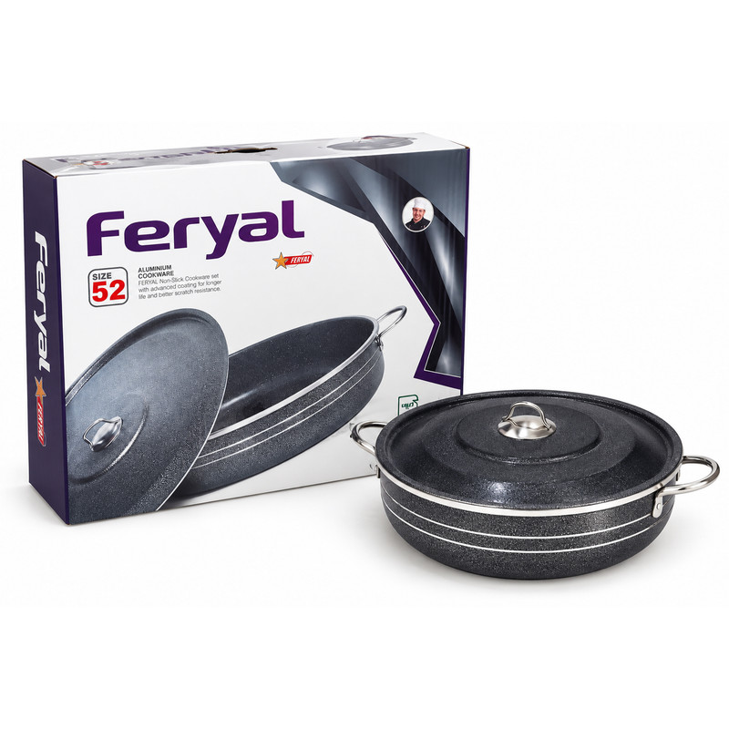 تابه گرانیتی فریال مدل در فلزی سایز 42