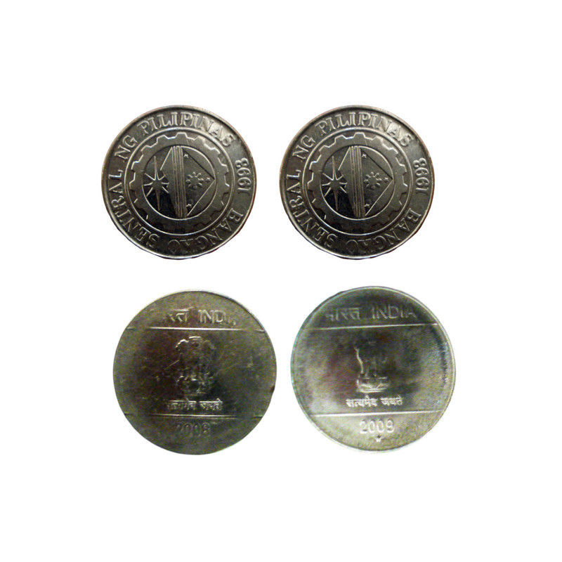 سکه تزئینی کد AS-525 مجموعه 4 عددی
