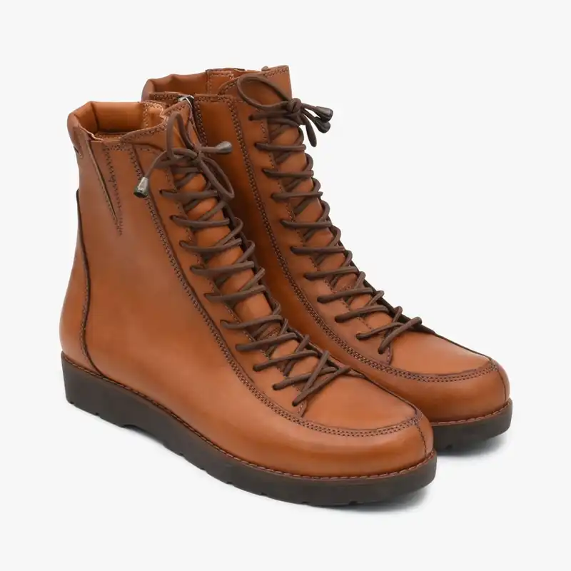 نیم بوت زنانه چرم تهران مدل L10A