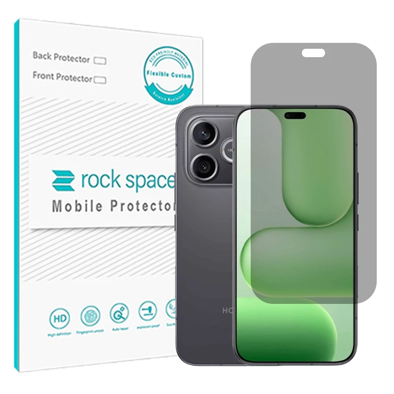 محافظ صفحه نمایش حریم شخصی راک اسپیس مدل هیدروژلی مناسب برای گوشی موبایل آنر 600 Lite