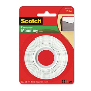 چسب دو طرفه اسکاچ مدل Permanent Mounting - پهنای 1.2 سانتی متر