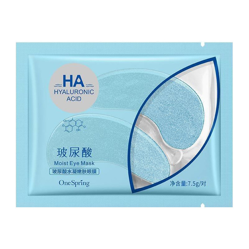 ماسک‌‌ زیر چشم وان‌ سپرینگ‌ مدل Hyaluronic Acid وزن 7.5 گرم بسته 10 عددی