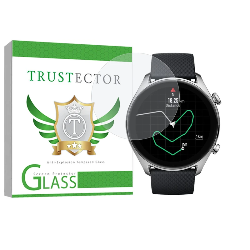 محافظ صفحه نمایش تراستکتور مدل SMPWATCHT مناسب برای ساعت هوشمند امیزفیت GTR 42 mm