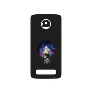 MAHOOT Collage of surreal Portrait of Women 3 Cover Sticker for Motorola Moto Z Play