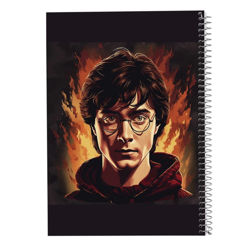 دفتر شطرنجی 50 برگ مدوپد مدل هری پاتر harrypotter کد DF10303