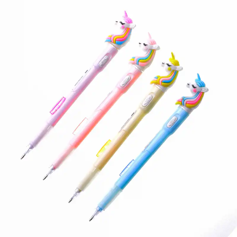 مداد نوکی 0.7 میلی متری مدل چراغ دار طرح یونیکورن