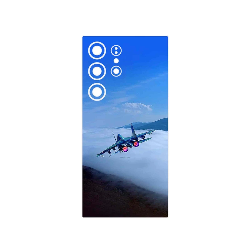 برچسب پوششی ماهوت مدل Fighter plane Su27 مناسب برای گوشی موبایل سامسونگ Galaxy S24 Ultra