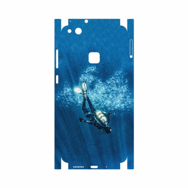 برچسب پوششی ماهوت مدل Scuba-Diving-FullSkin مناسب برای گوشی موبایل هوآوی P10 Lite