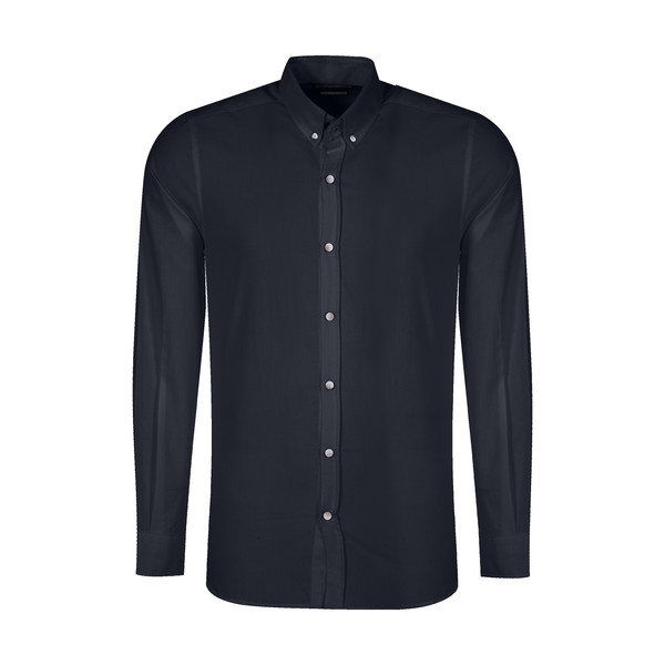 پیراهن آستین بلند مردانه ال سی وایکیکی مدل 220SA013Z8-HUC-BLACK2222222
