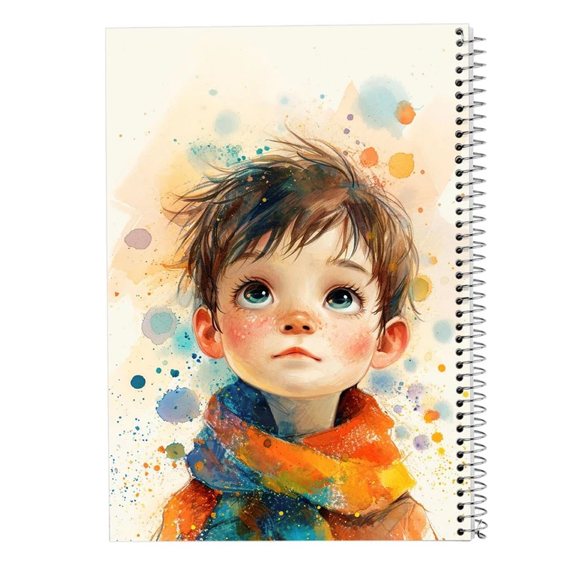 دفتر ژورنال نویسی 50 برگ مدوپد مدل نقطه ای طرح دخترانه کد DF15798