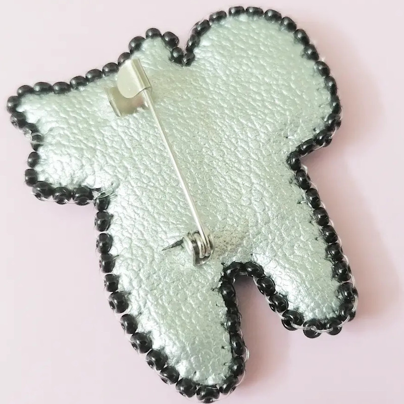 گل سینه زنانه مدل گربه A001