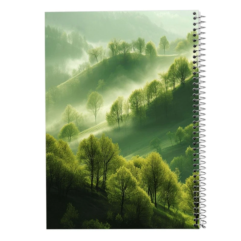 دفتر لیست خرید 50 برگ مدوپد مدل طبیعت کد DF15364