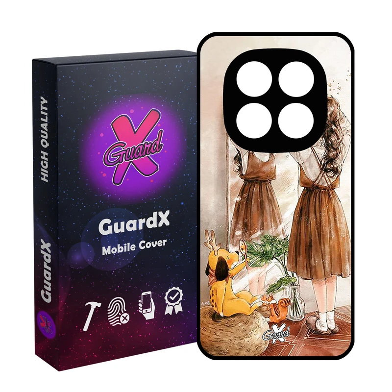 کاور گارد ایکس طرح Girl مدل 10306 مناسب برای گوشی موبایل شیائومی Redmi Note 14 Pro 4G
