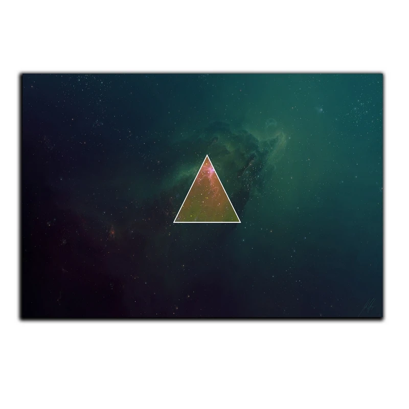 تابلو شاسی بکلیت طرح اشکال هندسی مثلث مدل SH-S5202