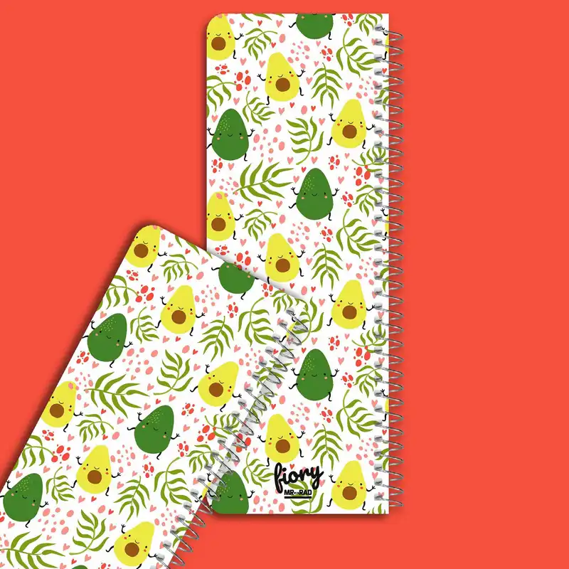 دفترچه یادداشت مستر راد مدل to do list طرح آواکادو کد fiory 1771