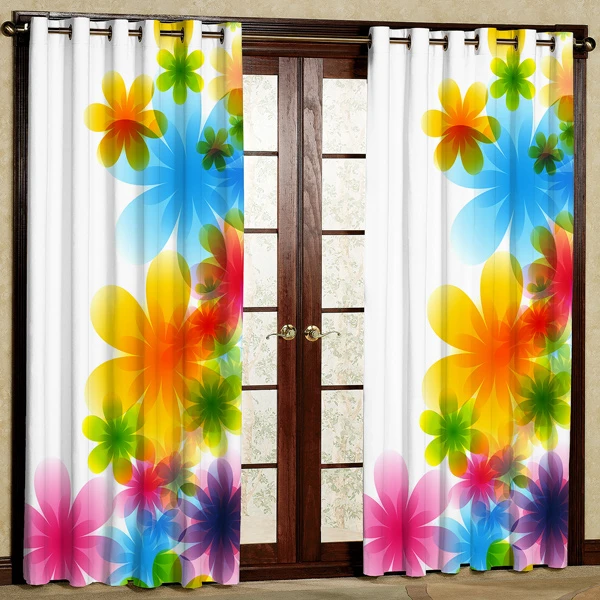 پرده مدل مخمل پانچی کد 7534 سایز 280x140 سانتی متر