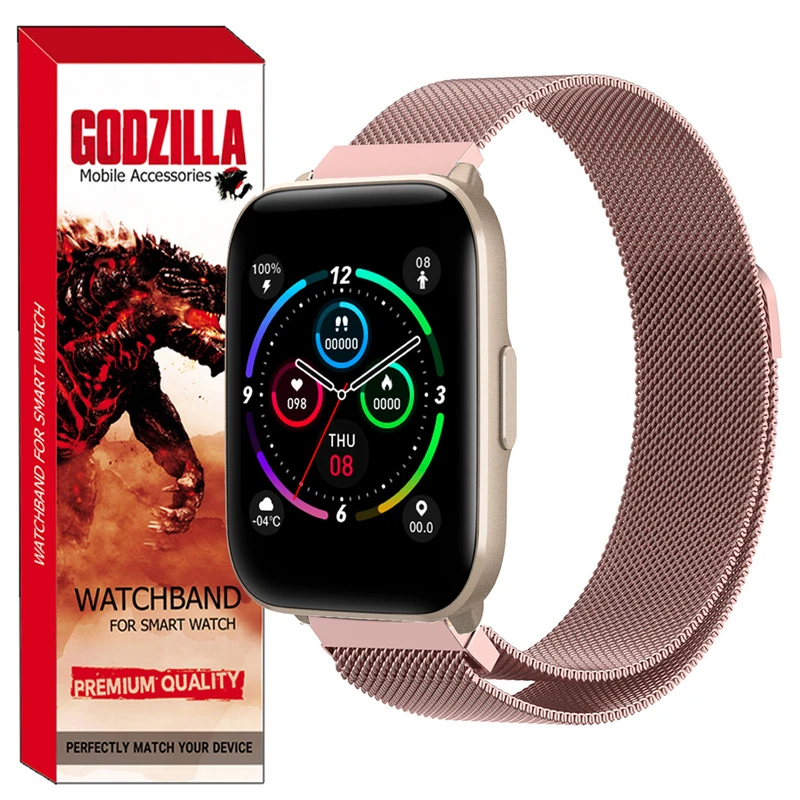 بند گودزیلا مدل Milanese مناسب برای ساعت هوشمند هایلو Watch 2 Pro / LS 02 Pro