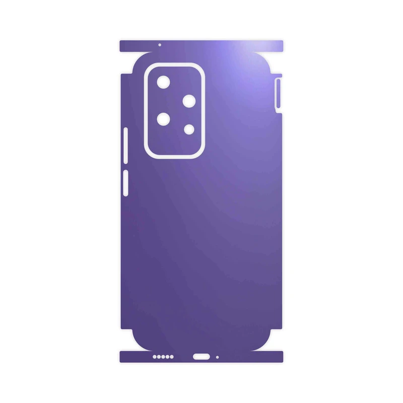 برچسب پوششی ماهوت مدل Matte-BlueBerry-FullSkin مناسب برای گوشی موبایل آنر 200 Lite