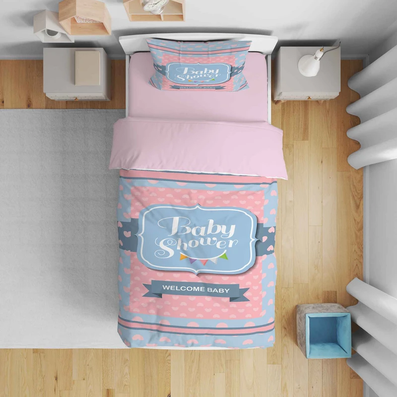 سرویس روتختی مدل کودکانه 5378 تک نفره 5 تکه