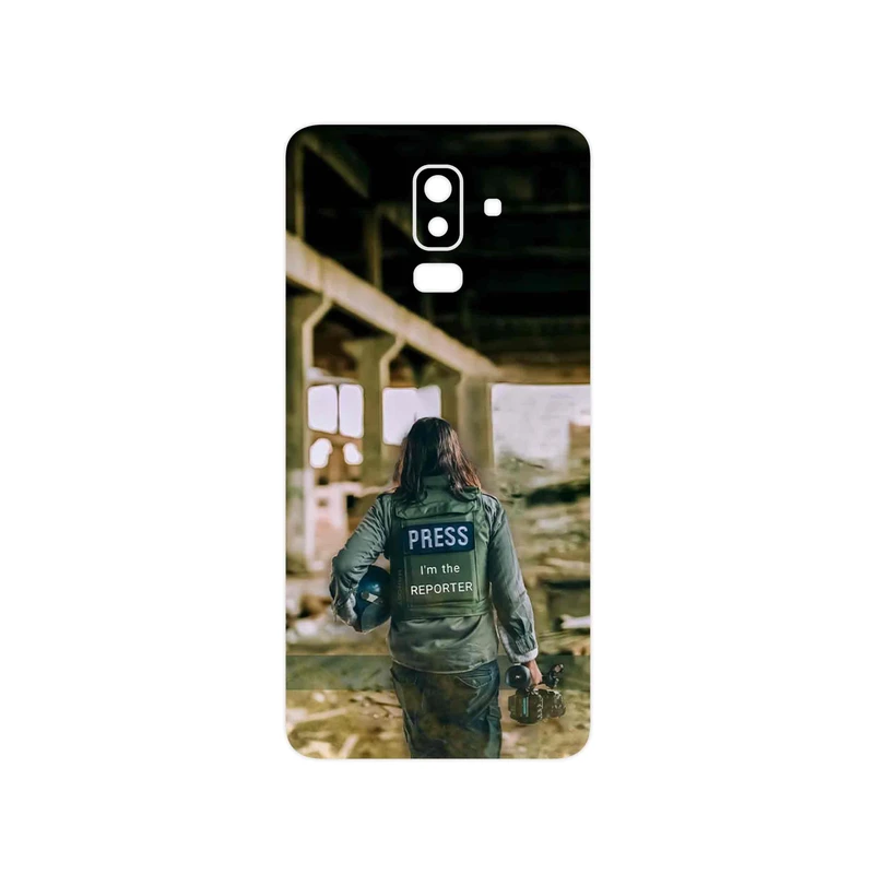 برچسب پوششی ماهوت مدل Reporter مناسب برای گوشی موبایل سامسونگ Galaxy J8