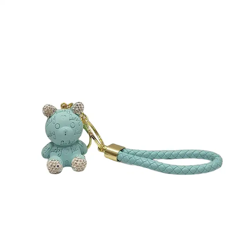 جاکلیدی زنانه مدل خرس نگین دار