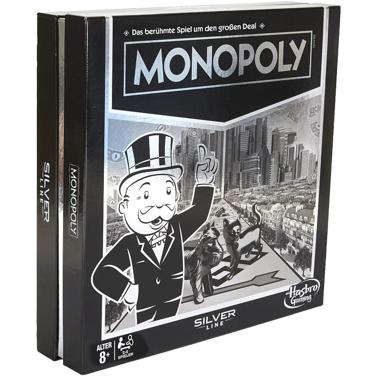 نکته خرید - قیمت روز بازی فکری هاسبرو مدل مونوپولی Monopoly Silver Line خرید