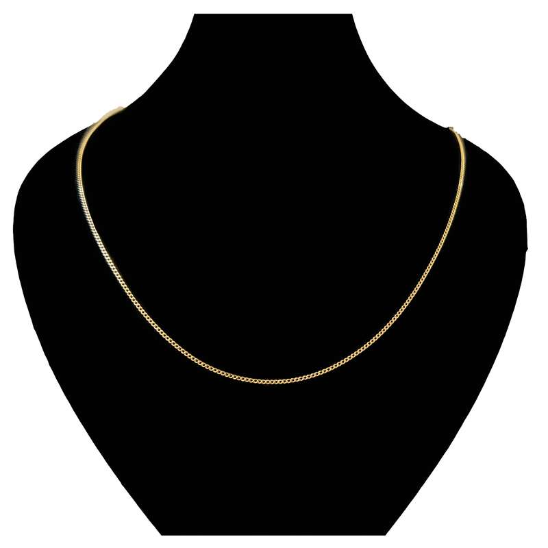زنجیر طلا 18 عیار زنانه دوست خوب مدل dk585