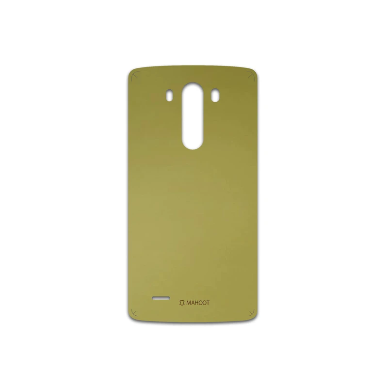 برچسب پوششی ماهوت مدل Matte-Gold مناسب برای گوشی موبایل ال جی G3