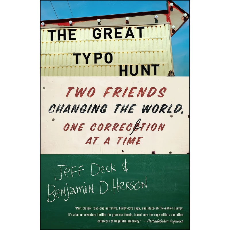 کتاب The Great Typo Hunt اثر Jeff Deck and Benjamin D. Herson انتشارات Crown