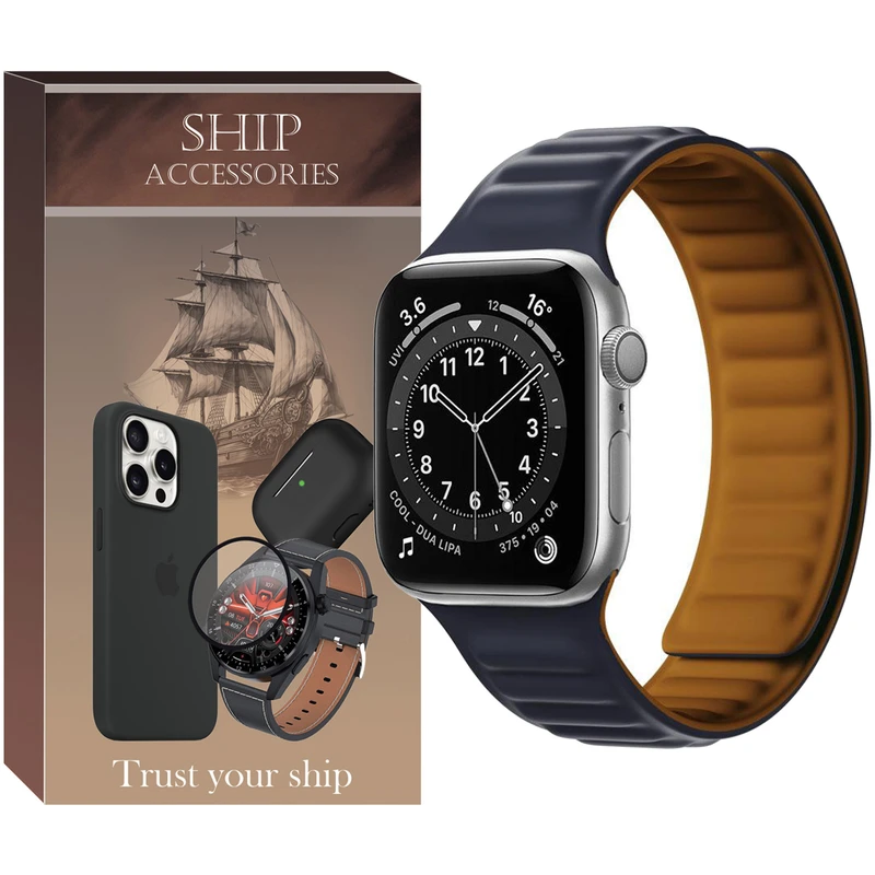 بند شیپ مدل Magnetic LP SH مناسب برای اپل واچ سری 4/5/6/Se سایز 44 میلی متری