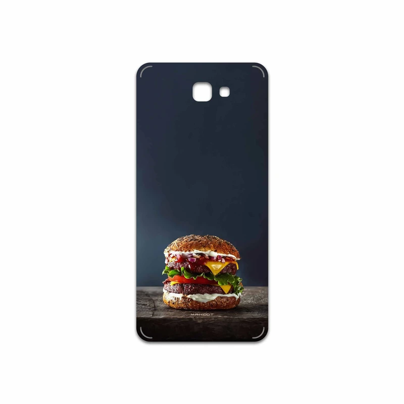 برچسب پوششی ماهوت مدل Hamburger مناسب برای گوشی موبایل سامسونگ Galaxy J7 Prime