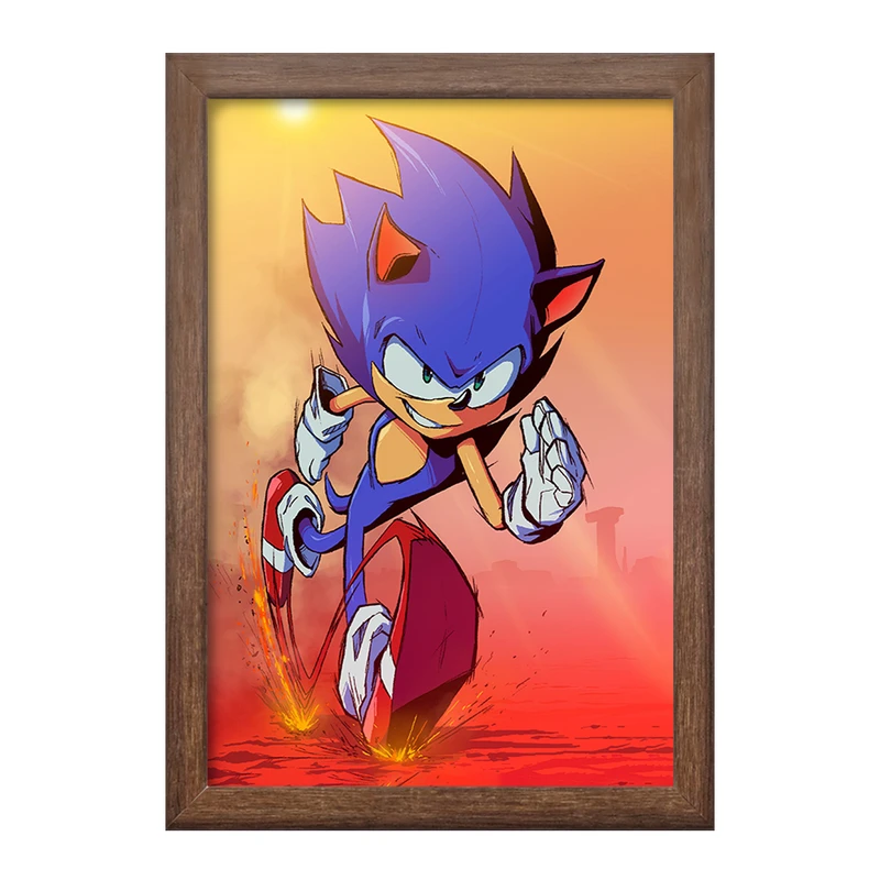 تابلو خندالو طرح سونیک (Sonic) کد 37032