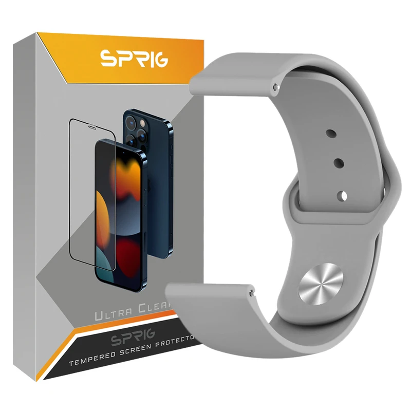 بند اسپریگ مدل SIC مناسب برای ساعت هوشمند سامسونگ Galaxy Watch 4 40mm / watch 4 42mm / watch 4 44mm / watch 4 46mm 