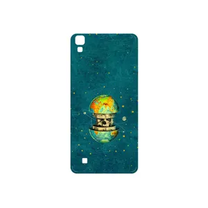 MAHOOT Collage of Earth Face Cover Sticker for LG X Power