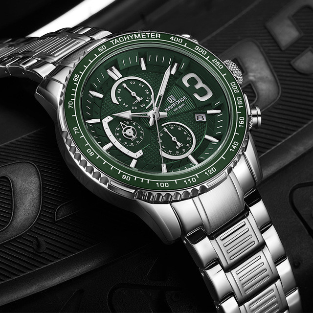 ساعت مچی عقربه‌ای مردانه نیوی فورس مدل NF8017-210112