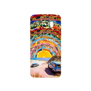 MAHOOT Collage of Orange Sky Cover Sticker for Samsung Galaxy S7 Edge
