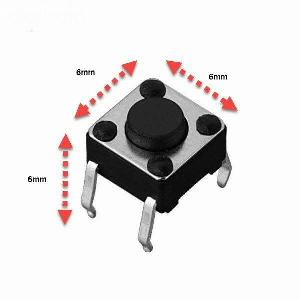 میکرو سوییچ کد 666 بسته 100 عددی