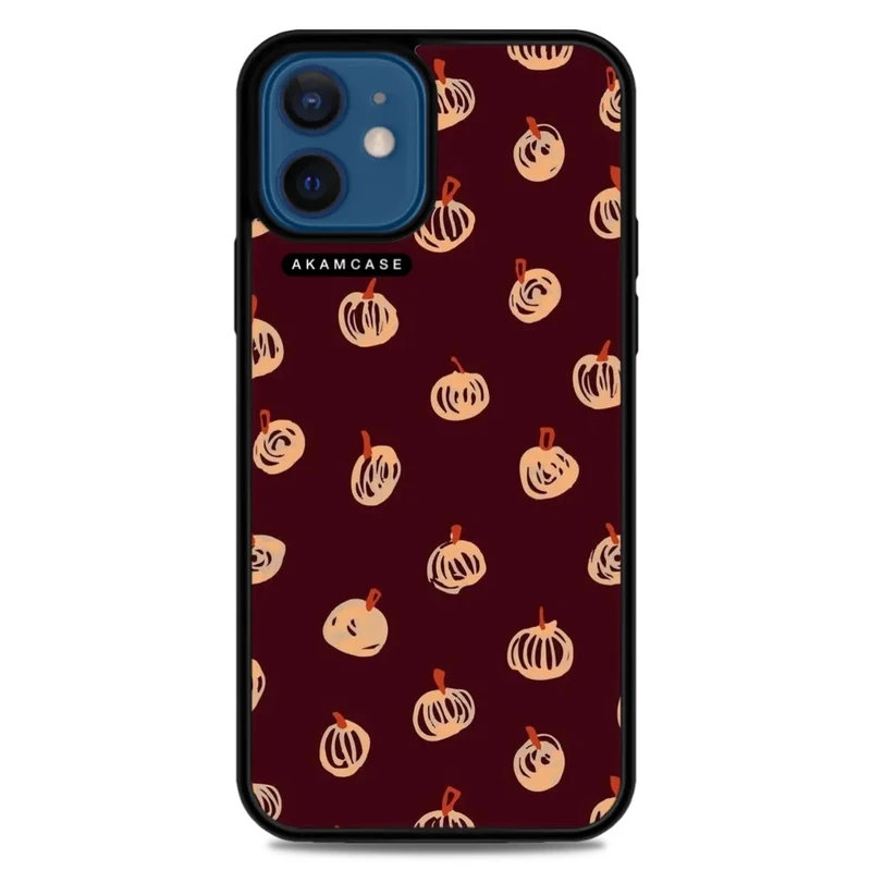 کاور آکام مدل AMC-WA12M-PUMPKIN-6 مناسب برای گوشی موبایل اپل iPhone 12 Mini