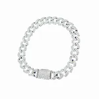 دستبند نقره زنانه مدل نگین