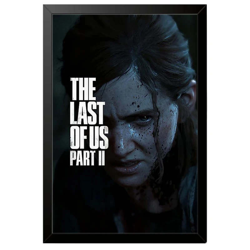 تابلو بکلیت طرح گیمینگ لست اف اس The last of us 2 مدل B-po2064 فریم مشکی